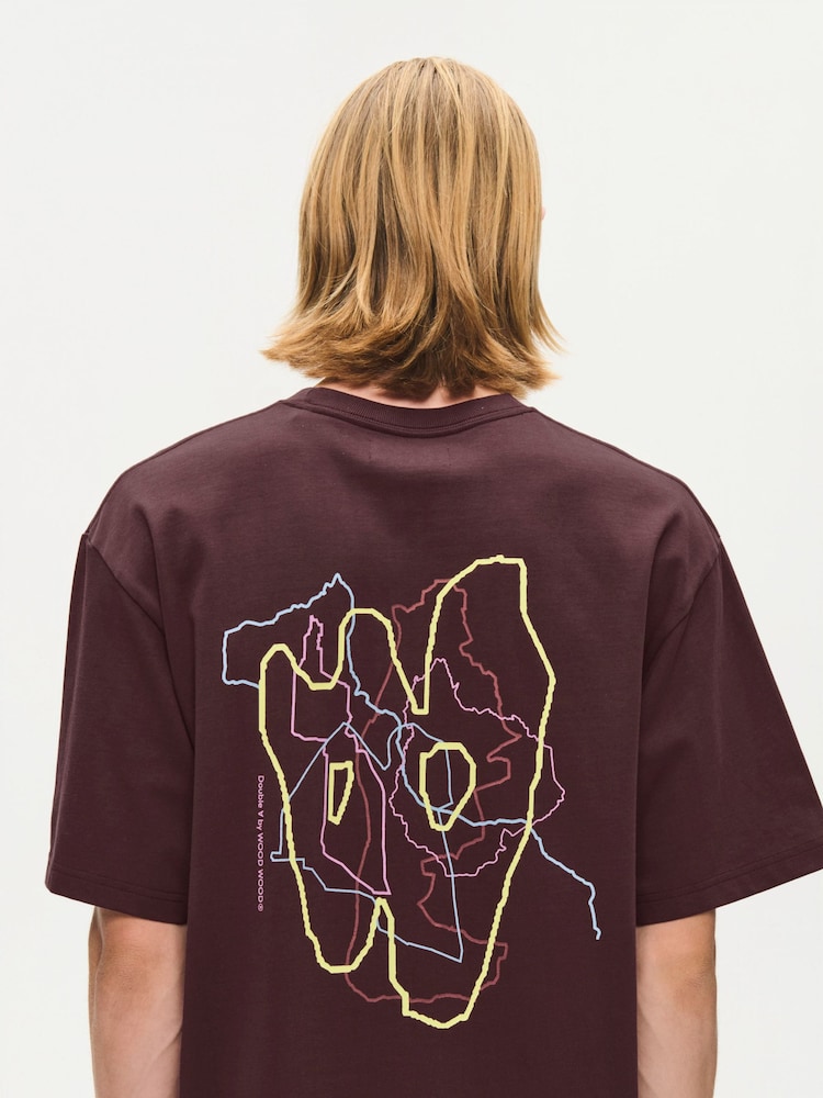 Double A by Wood Wood WWLiam Routing T-Shirt - Imagen 2 de 5