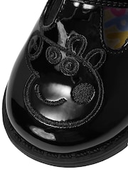 Character Black Peppa Pig School Shoes - Image 8 of 9