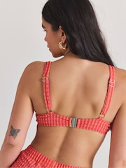 Simply Be Red Magisculpt Underwired Bikini Top - Image 2 of 4
