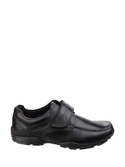 Hush Puppies Black Freddy 2 Junior School Shoes - Image 2 of 6
