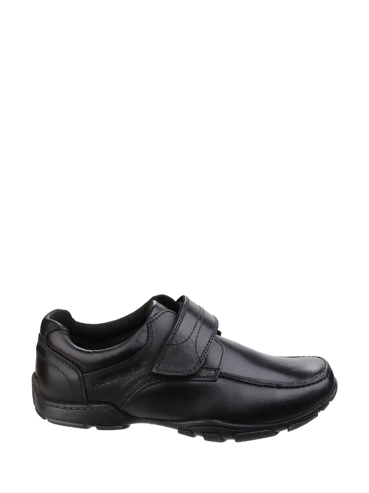 Hush Puppies Black Freddy 2 Junior School Shoes - Image 2 of 6
