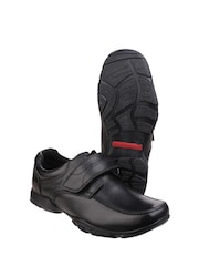 Hush Puppies Black Freddy 2 Junior School Shoes - Image 5 of 6