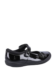 Hush Puppies Black Rosanna Patent Infant School Shoes - Image 3 of 4
