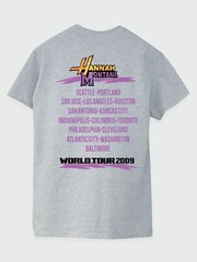 Brands In Grey Disney Hannah Montana World Tour Boyfriend Fit T-Shirt - Image 4 of 5