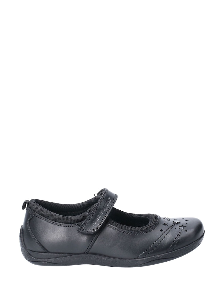 Hush Puppies Black Amber Senior School Shoes - Image 1 of 5 Hush Puppies Black Amber Senior School Shoes - Image 1 of 5