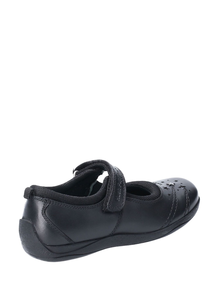 Hush Puppies Black Amber Senior School Shoes - Image 2 of 5 Hush Puppies Black Amber Senior School Shoes - Image 2 of 5