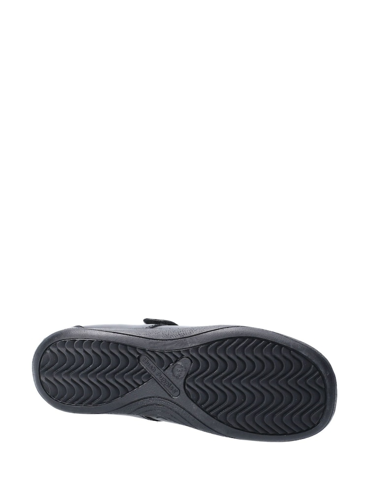 Hush Puppies Black Amber Senior School Shoes - Image 5 of 5 Hush Puppies Black Amber Senior School Shoes - Image 5 of 5