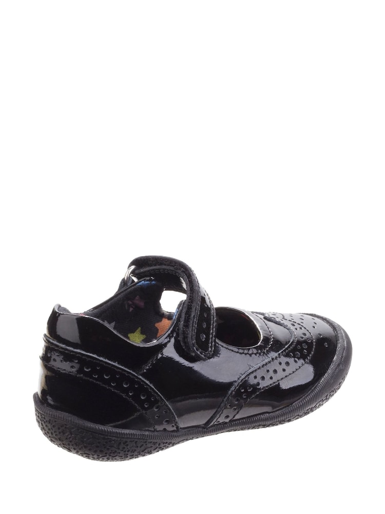 Hush Puppies Black Rina Infant Patent School Shoes - Image 2 of 5 Hush Puppies Black Rina Infant Patent School Shoes - Image 2 of 5