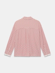 Mint Velvet Red Geo Print Shirt - Image 7 of 7