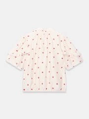 Mint Velvet Red Polka Dot Blouse - Image 7 of 7