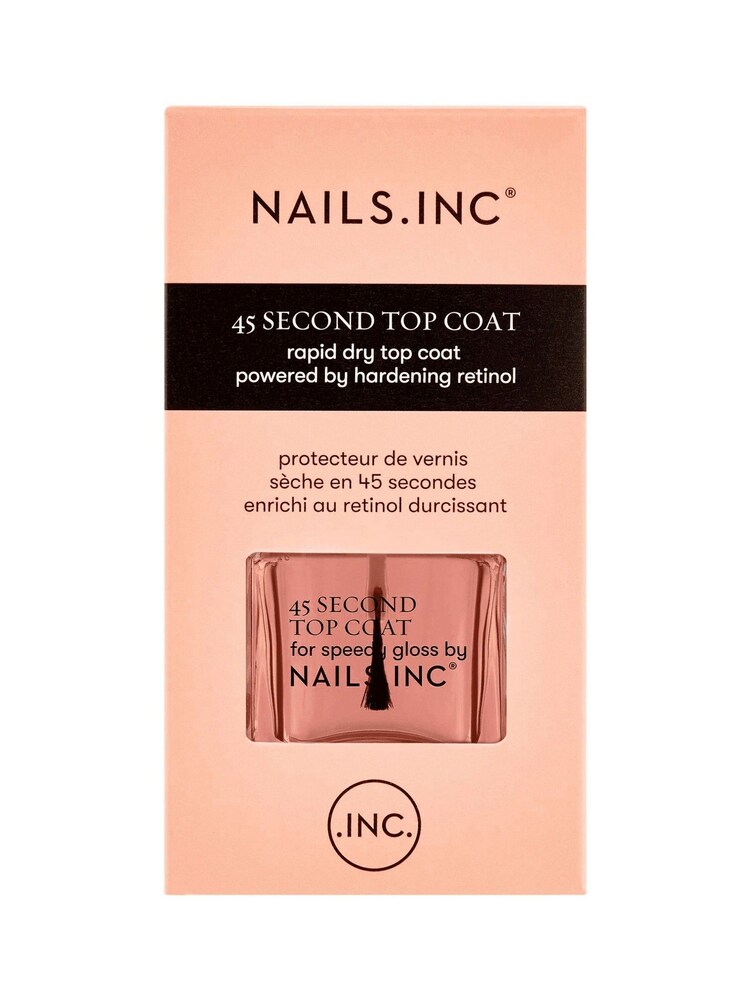 NAILS INC 45 Second Rapid Dry Topcoat Powered by Retinol - Image 1 of 1