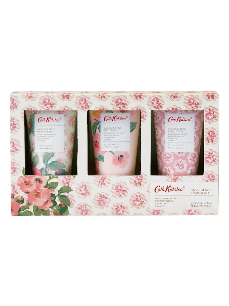 Cath Kidston Freston Cassis & Rose Beauty Starter Set - Image 1 of 1