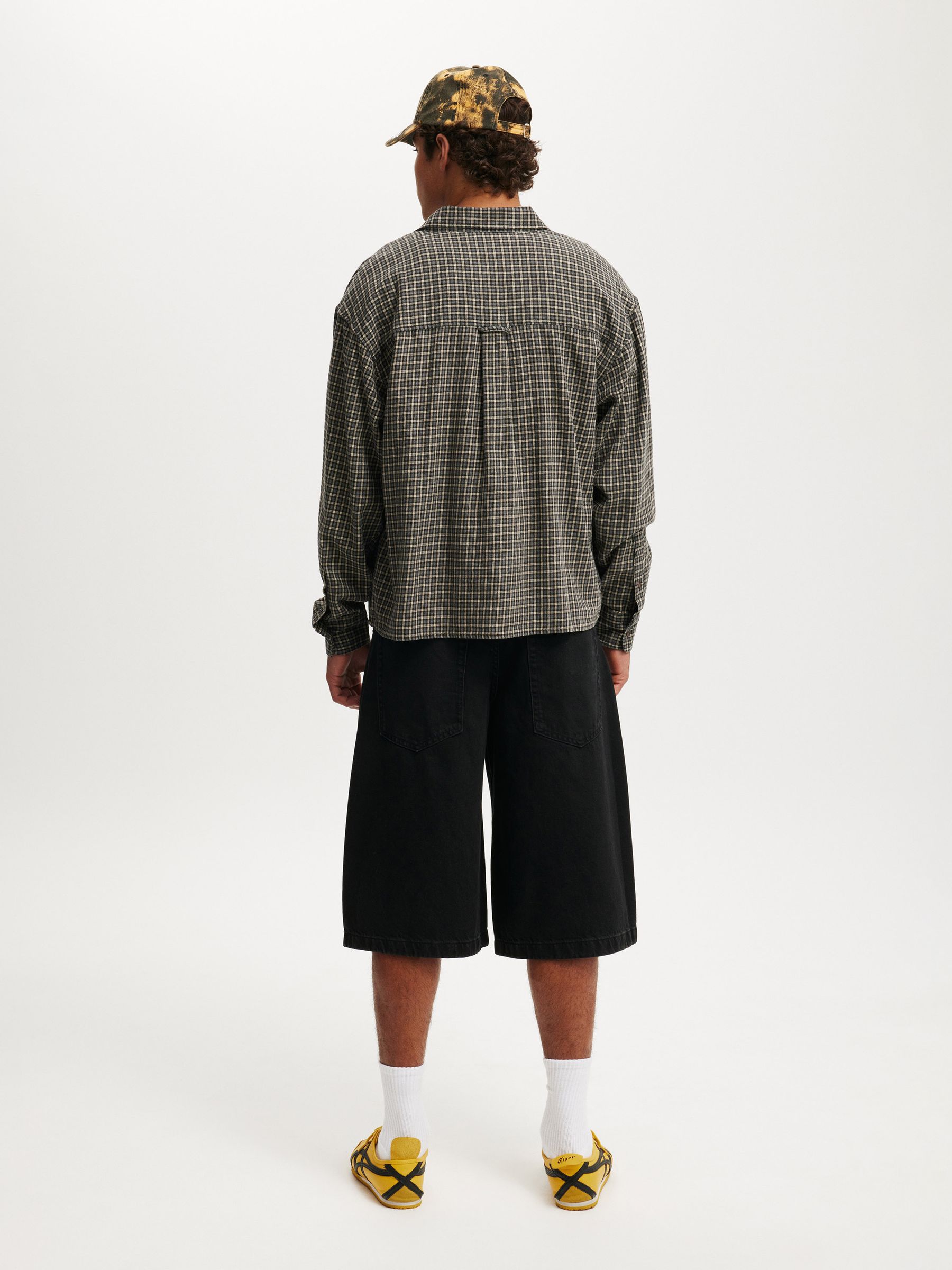 Buy Cotton On Black Y2K Super Baggy Jort Shorts from Next USA