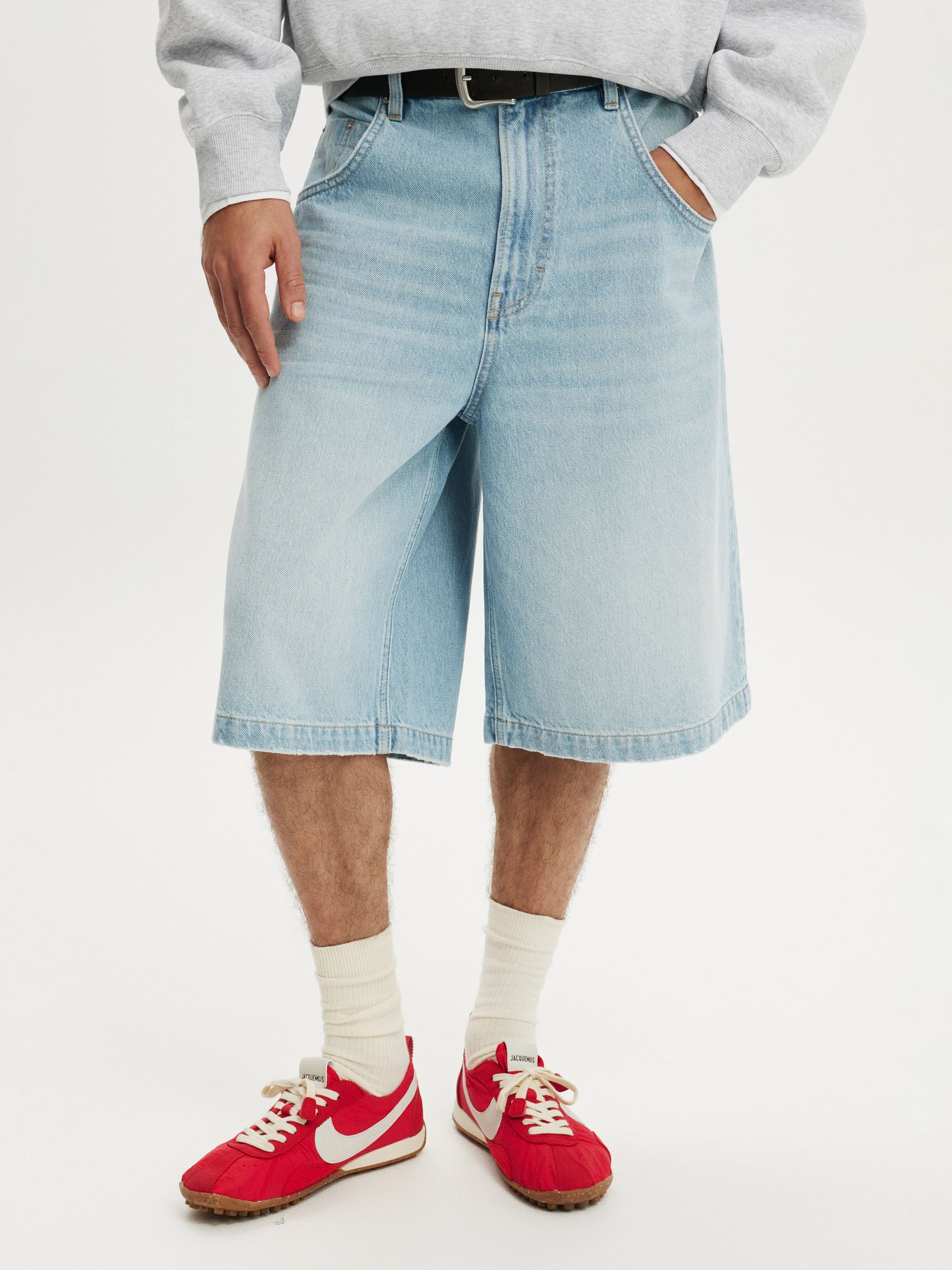 Buy Cotton On Blue Y2K Super Baggy Denim Shorts from Next USA