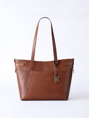 Lakeland Leather Tan Newby Tote Bag - Image 1 of 5