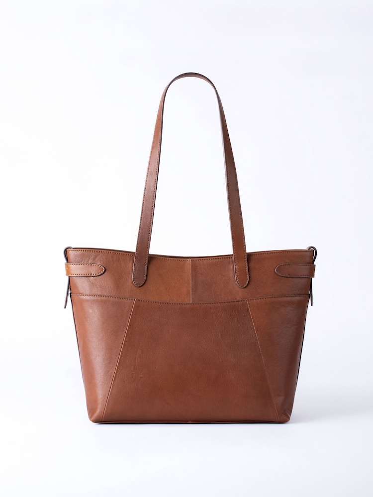 Lakeland Leather Tan Newby Tote Bag - Image 2 of 5