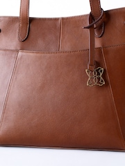 Lakeland Leather Tan Newby Tote Bag - Image 4 of 5