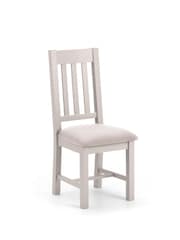 Julian Bowen Grey/Natural Oak Richmond Extending Dining Set with 4 Chairs - Image 3 of 5