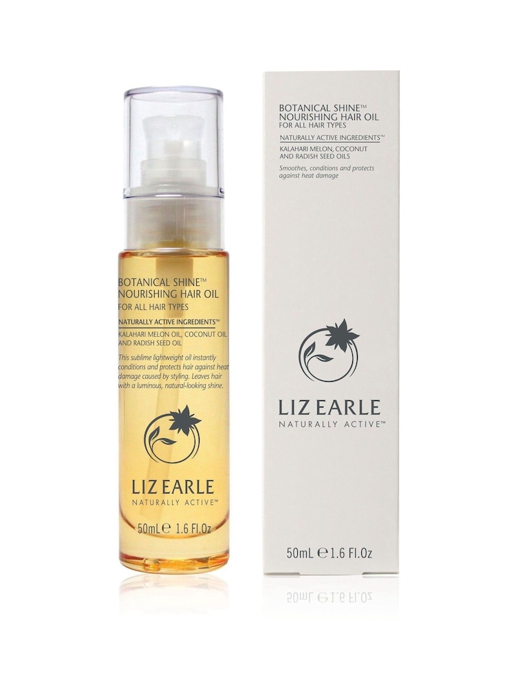 Liz Earle Botanical Shine™ Nourishing Hair Oil 50ml - Image 1 of 4