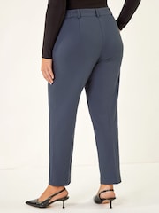 Roman Grey Curve Straight Leg Trousers - Image 3 of 4