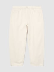 Reiss White Freddie Barrel-Leg Jeans - Image 2 of 7