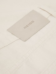 Reiss White Freddie Barrel-Leg Jeans - Image 7 of 7
