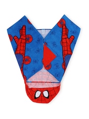 Spidey and his Amazing Friends Blue Hooded Towel (Wrap) Iconic Web - Image 2 of 5