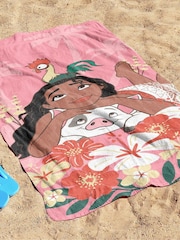 Disney Pink Moana Delightful Days Standard Beach Towel - Image 3 of 5