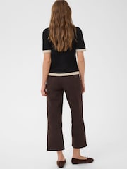 Kaffe Black KaLizza Short Sleeve Knit Cardigan - Image 2 of 7