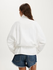 Cotton On White Knox Summer Parka Jacket - Image 3 of 4