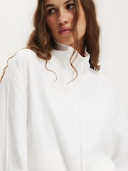 Cotton On White Knox Summer Parka Jacket - Image 4 of 4