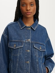 Cotton On Blue Original Denim Jacket - Image 1 of 5