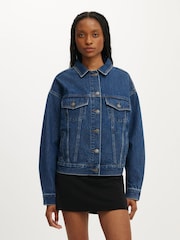 Cotton On Blue Original Denim Jacket - Image 4 of 5