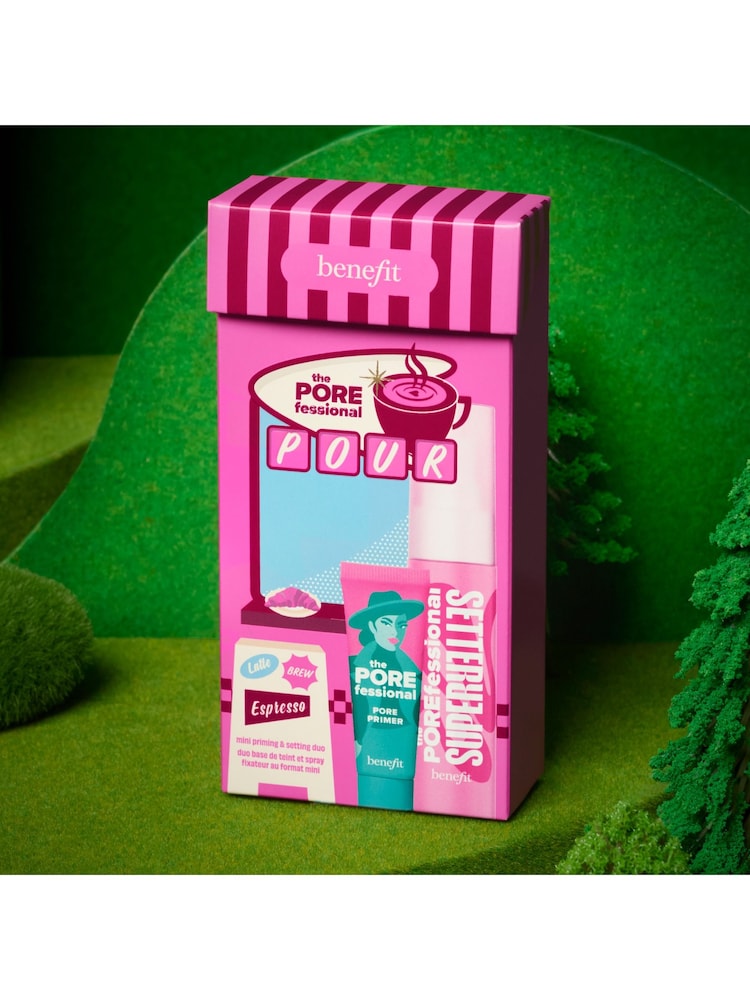 Benefit The Porefessional Pour Mini Primer & Setting Spray Duo Stocking Filler (Worth £32) - Image 10 of 10 Benefit The Porefessional Pour Mini Primer & Setting Spray Duo Stocking Filler (Worth £32) - Image 10 of 10