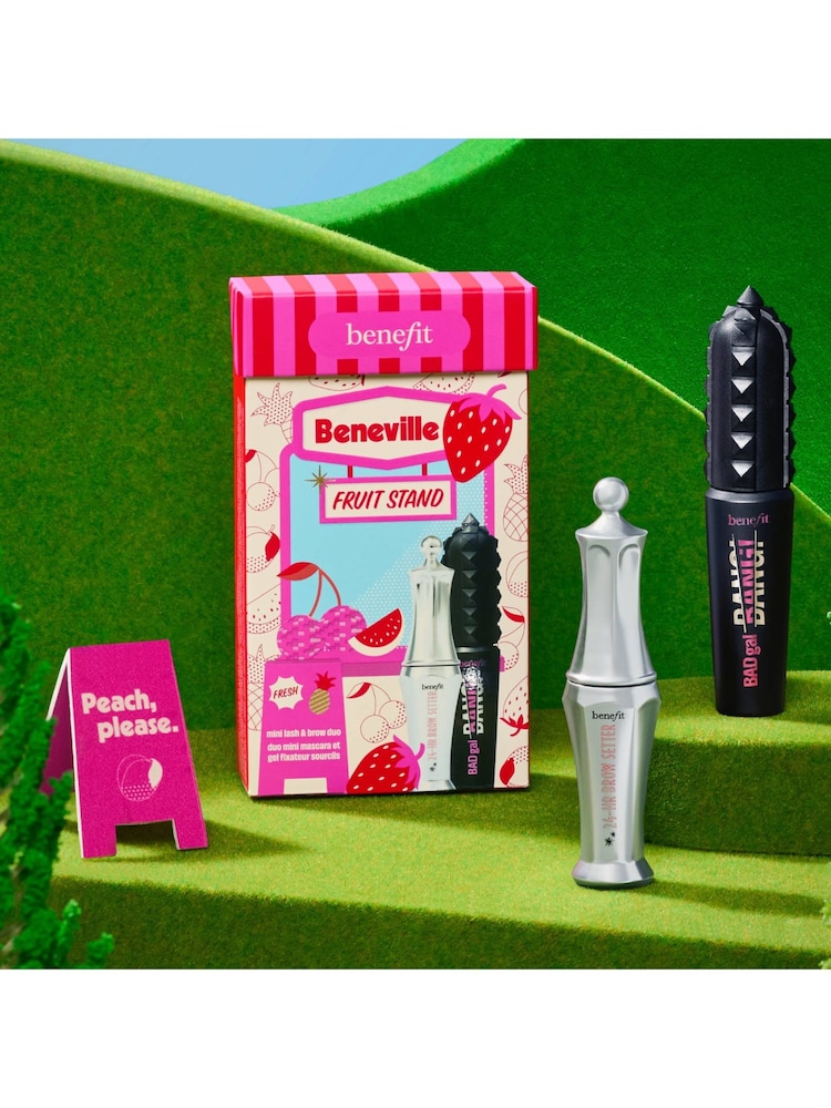 Benefit Beneville Fruit Stand Mini Mascara & Brow Duo Makeup Stocking Filler (Worth Over £29) - Image 10 of 10 Benefit Beneville Fruit Stand Mini Mascara & Brow Duo Makeup Stocking Filler (Worth Over £29) - Image 10 of 10