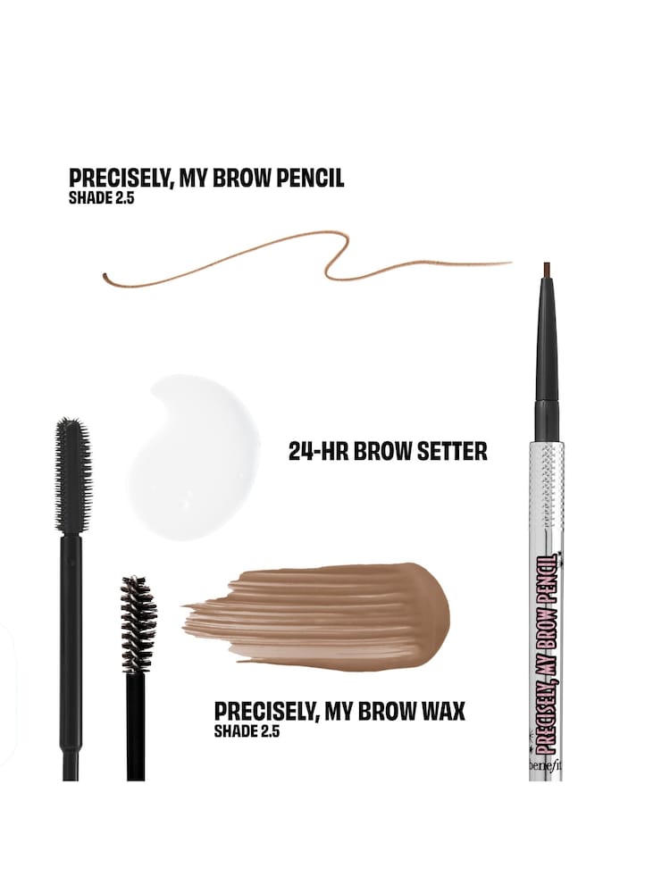 Benefit 2.5 The Brow Booth Precisely My Brow Pencil Wax & Eyebrow Gel Trio (Worth Over £67) - Image 2 of 11 Benefit 2.5 The Brow Booth Precisely My Brow Pencil Wax & Eyebrow Gel Trio (Worth Over £67) - Image 2 of 11