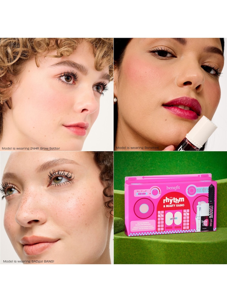 Benefit Rhythm & Beauty Radio Mascara Brow & Lip Tint Trio Gift Set (Worth £66) - Image 2 of 12 Benefit Rhythm & Beauty Radio Mascara Brow & Lip Tint Trio Gift Set (Worth £66) - Image 2 of 12