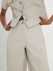 River Island-bukser i bomullsblanding med Baggy bukseben - Bilde 3 av 4