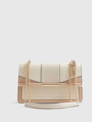 River Island Brown Monogram Bar Front Shoulder Bag - Image 2 of 6