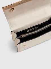 River Island Brown Monogram Bar Front Shoulder Bag - Image 5 of 6