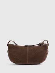 River Island Süet Çantası - 5şəkildən 2 şəkil