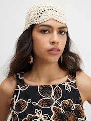 River Island Sleeveless Corduroy Embroidered Mini Dress - Imagen 4 de 4