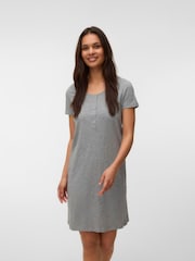 Mamalicious Pink Maternity and Nursing Nighties 2 Pack - Image 2 of 6