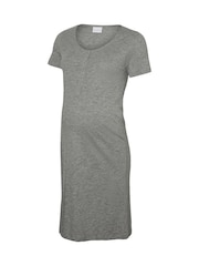 Mamalicious Pink Maternity and Nursing Nighties 2 Pack - Image 6 of 6