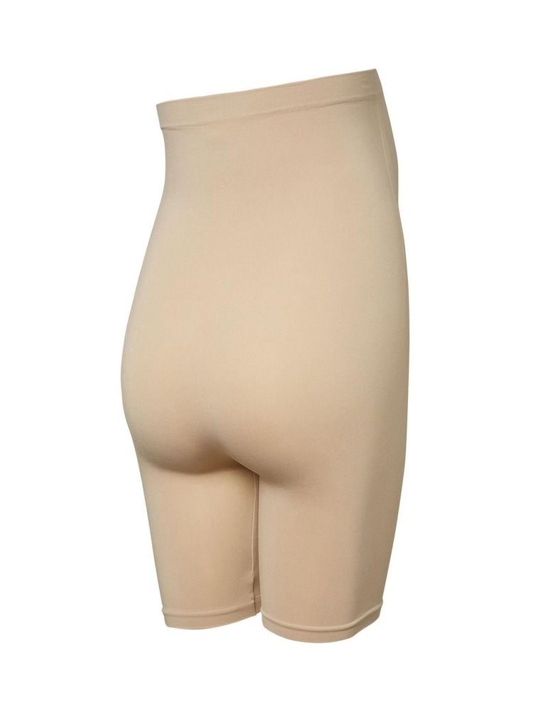 Cremefarvet - Mamalicious Ventetøj Sømløse Leggings Shorts - Billede 7 af 7 Cremefarvet - Mamalicious Ventetøj Sømløse Leggings Shorts - Billede 7 af 7