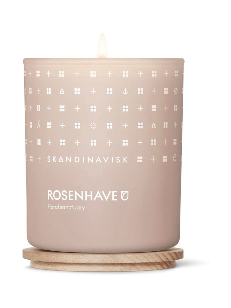 SKANDINAVISK ROSENHAVE Scented Candle with Lid 200g - Image 2 of 4