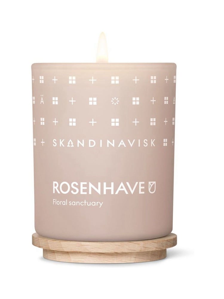 SKANDINAVISK ROSENHAVE Scented Candle with Lid 65g - Image 2 of 4