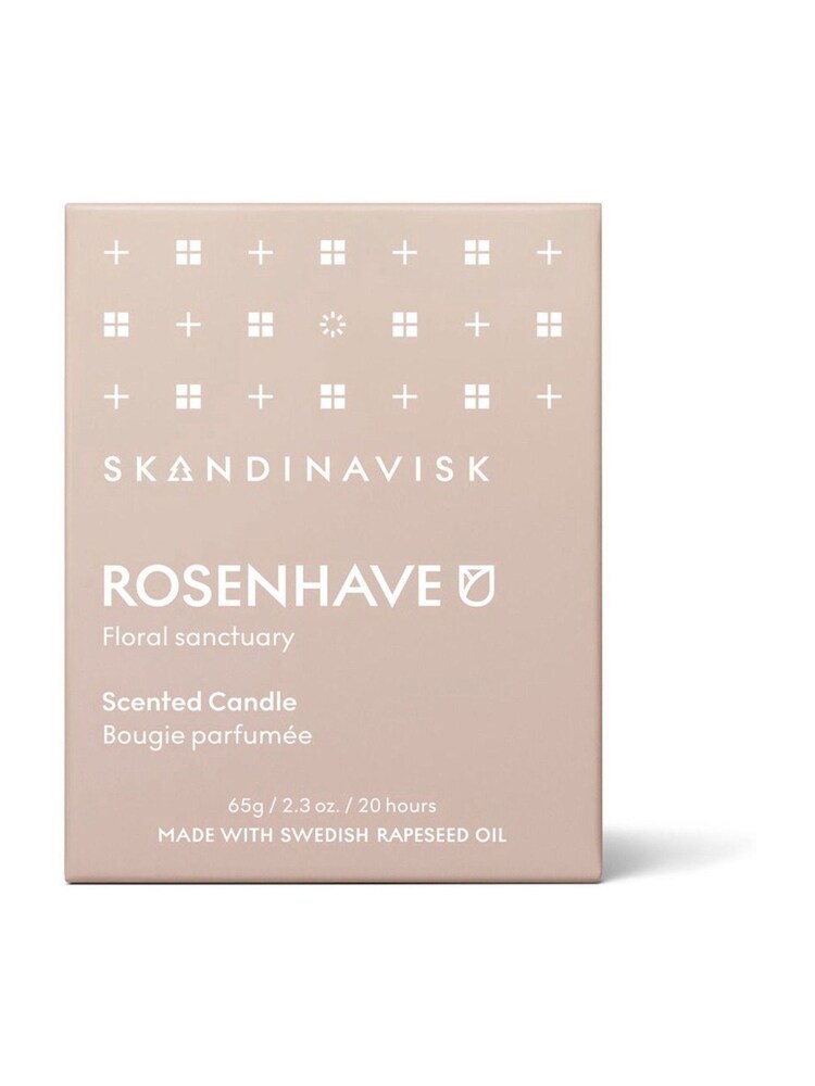 SKANDINAVISK ROSENHAVE Scented Candle with Lid 65g - Image 4 of 4