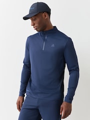 Montirex Blue Golf 1/4 Zip  Sweat Top - Image 1 of 4