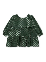 Konges Sløjd Elin Vestido de manga larga con lazo GOTS - Imagen 2 de 5